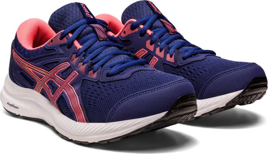 ASICS Gel Contend 8 Dames Hardloopschoenen 1012b320-405 Kleur Blauw - Foto 3