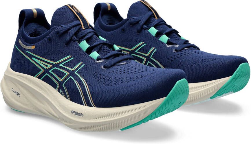 ASICS Women's Gel-Nimbus 26 Hardloopschoenen blauw