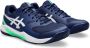 ASICS GEL tennisschoenen blauw wit turquoise - Thumbnail 4