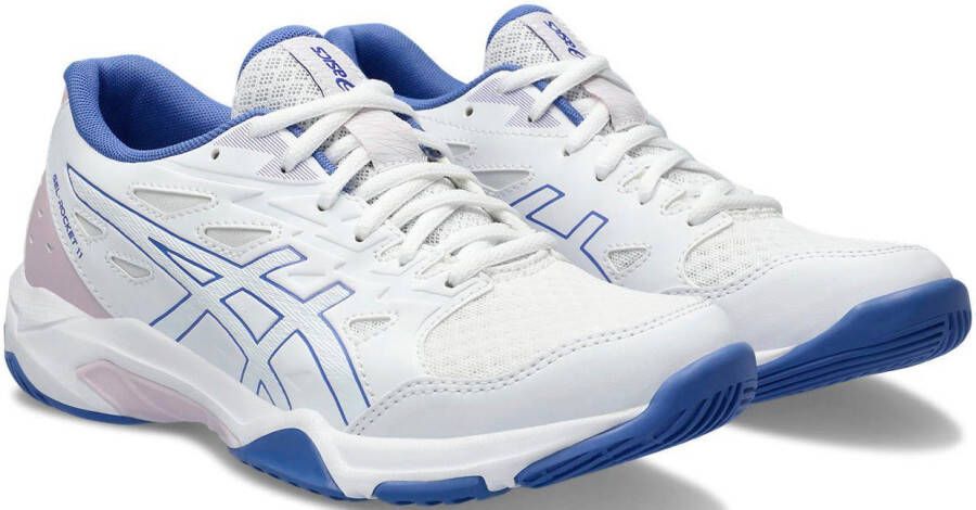 ASICS Gel Rocket 11 fitness sportschoenen wit paars - Foto 2