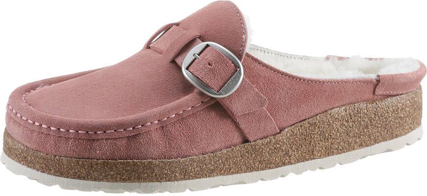 Birkenstock Pantoffels Bukley suede shearling