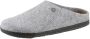 Birkenstock Pantoffels Zermatt Wolvilt Sloffen Standard Grijs Regular - Thumbnail 5