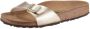 BIRKENSTOCK Slippers Dames Madrid Maat: 43 Materiaal: Leatherlook Kleur: Goud - Thumbnail 8