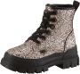 Buffalo Veterschoenen ASPHA LACE UP veterschoenen plateaulaarzen hakken met glitter - Thumbnail 1