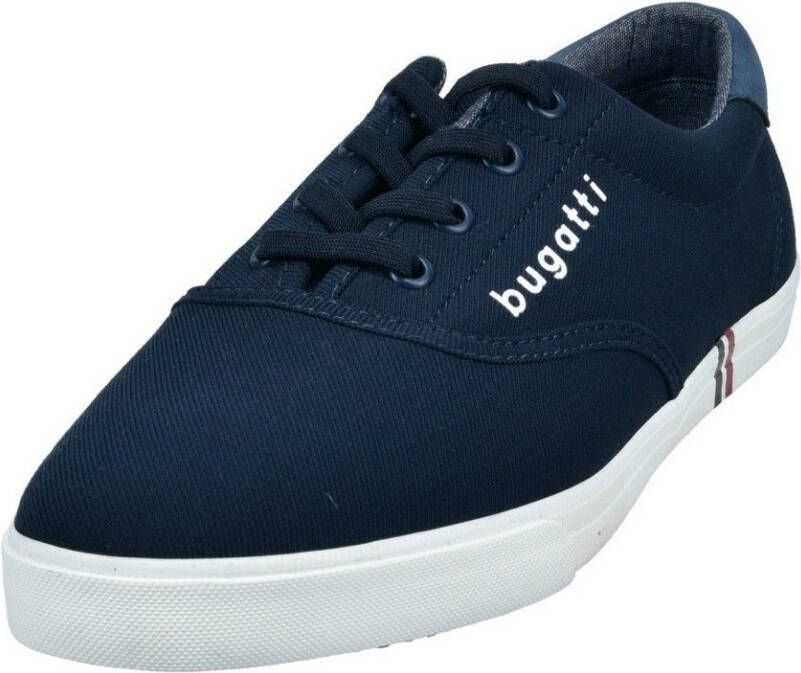 Bugatti Sneakers met contrastafwerking vrijetijdsschoen halve schoen veterschoen