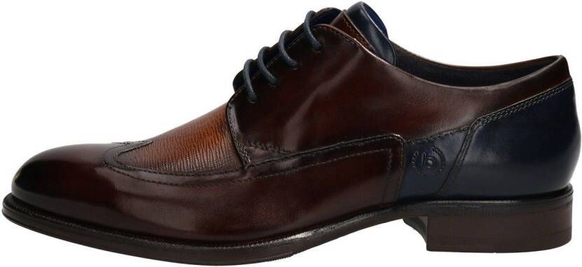 Bugatti Veterschoenen met sierstiksels vrijetijdsschoen lage schoen veterschoen - Foto 1