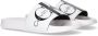 Calvin Klein badslippers wit Jongens Meisjes Rubber Logo 30 - Thumbnail 3