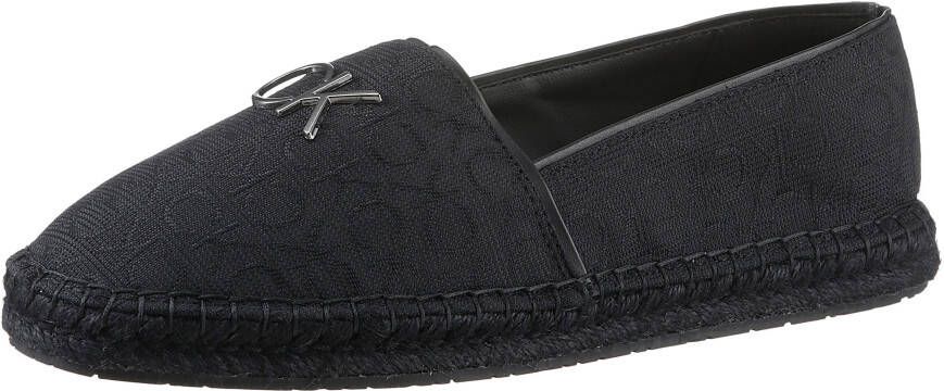 Calvin Klein Espadrilles Espadrille W Hw Jq in zwart