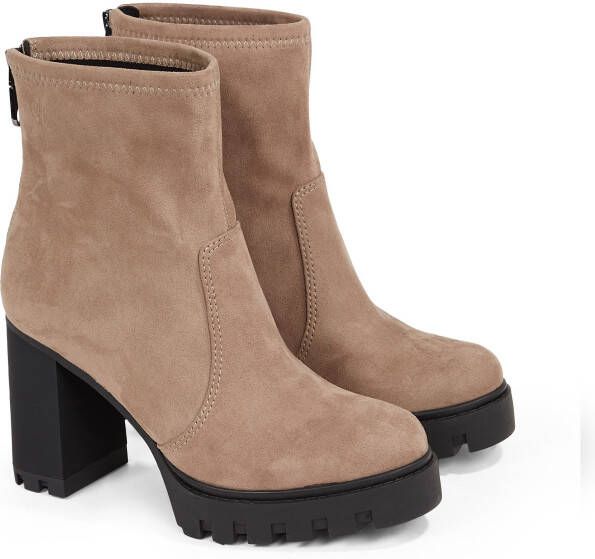 Calvin Klein Highheel-laarsjes HEEL PLATFORM ZIP BOOT SS