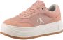 Calvin Klein Plateausneakers BOLD FLATF LOW MIX MG MEDIA veterschoenen vrijetijdsschoen lage schoen met zijlogo - Thumbnail 1