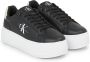 Calvin Klein Plateausneakers BOLD PLATF LOW LACE LTH ML MTL met zijlogo vrijetijdsschoen halve schoen veterschoen - Thumbnail 2