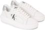 Calvin Klein Sportieve witte sneakers met contrastdetails White Dames - Thumbnail 2