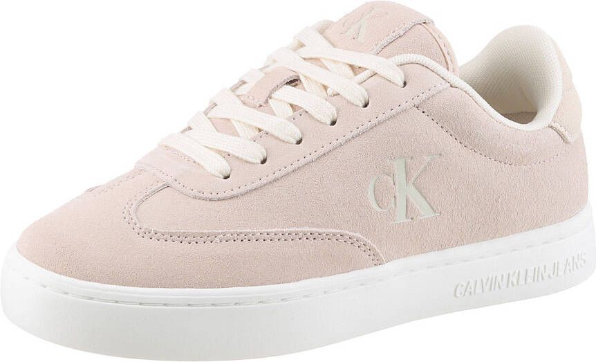 Calvin Klein Plateausneakers CLASSIC CUPSOLE LACEUP WT WM veterschoen vrijetijdsschoen basket-sneaker lage schoen met logo