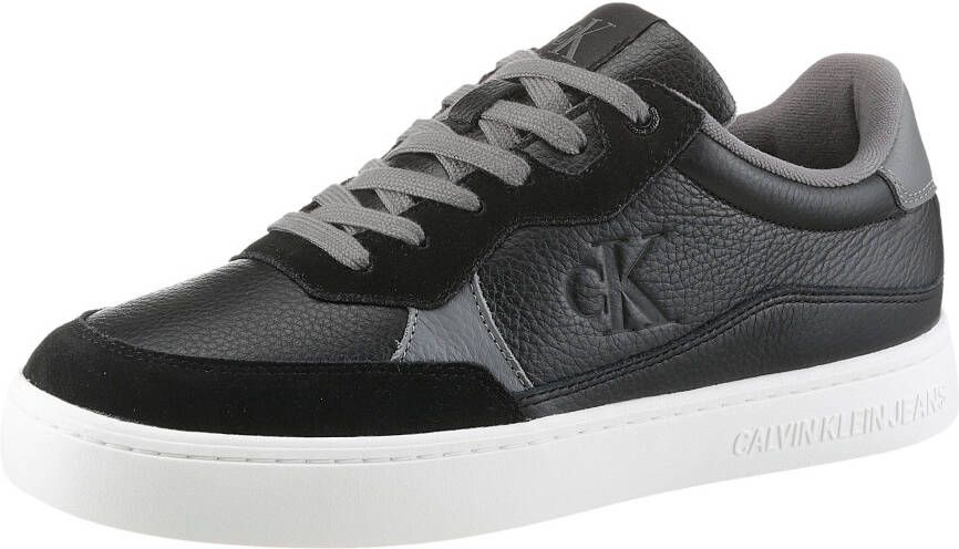 Calvin Klein Plateausneakers CLASSIC CUPSOLE MG WMM vrijetijdsschoen lage schoen veterschoen met zij ck-logo