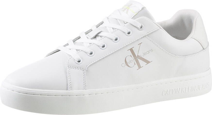 Calvin Klein Plateausneakers SAWYER 20LS met zachte schacht vrijetijdsschoen halfhoge schoen veterschoen