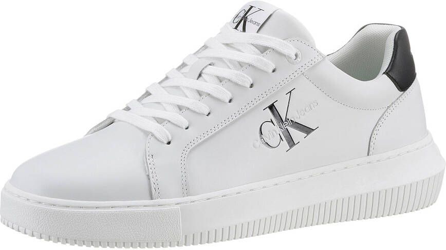 Calvin Klein Plateausneakers SEAMUS 20L vrijetijdsschoen halfschoen veterschoen met contrast bies