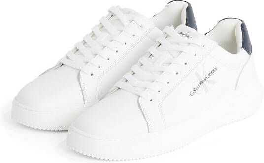 Calvin Klein Plateausneakers SEAMUS 20L vrijetijdsschoen lage schoen veterschoen met contrast bies