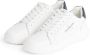 Calvin Klein Plateausneakers SEAMUS 20L vrijetijdsschoen lage schoen veterschoen met contrast bies - Thumbnail 2