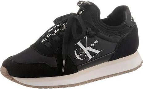 Calvin Klein Jeans Lage Sneakers RUNNER SOCK LACEUP NY-LTH W - Foto 10