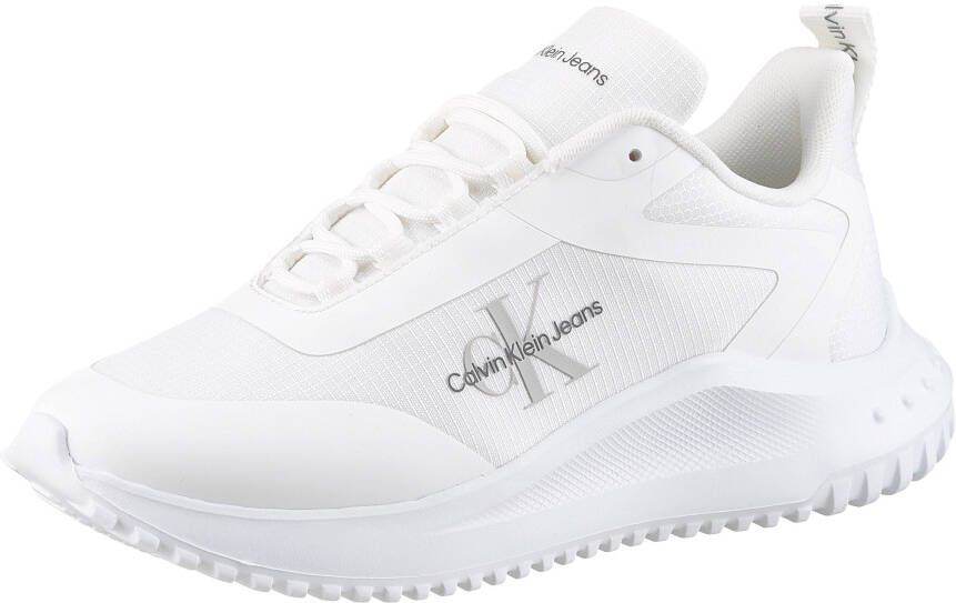 Calvin Klein Sneakers EVA RUNNER LOW LACE MIX ML WN vrijetijdsschoen lage schoen veterschoen met lichte loopzool