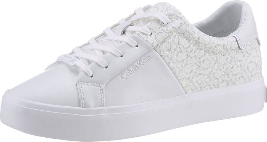 Calvin Klein Sneakers VULC LACE UP-MONO MIX voor de helft gedessineerd