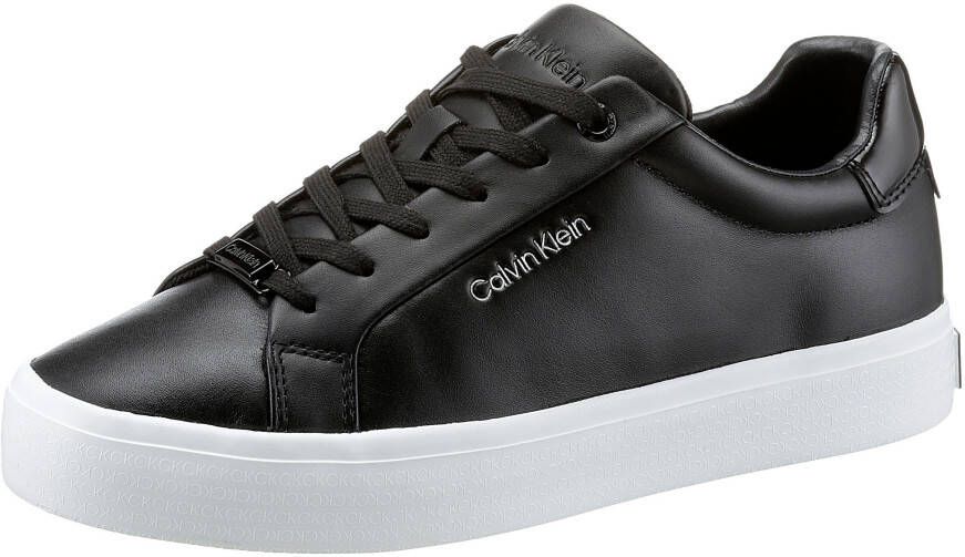 Calvin Klein Zwarte Veterschoenen met Lage Top Black Dames - Foto 2