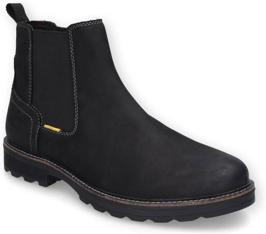 Camel active Chelsea-boots met stretchinzet en ritssluiting