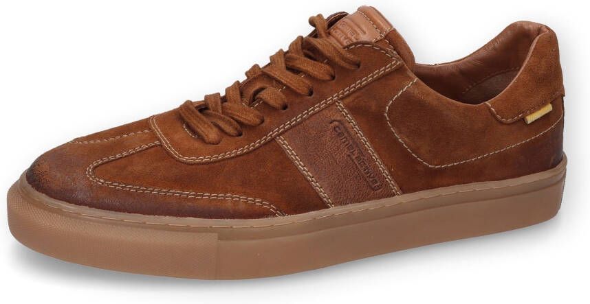 Camel active Sneakers in retro look vrijetijdsschoen halfschoen veterschoen