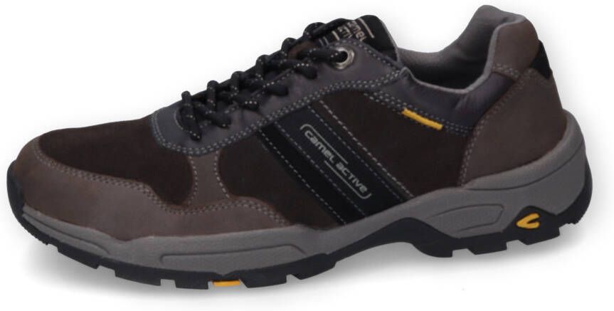 Camel active Sneakers vrijetijdsschoen veterschoen trekkingschoen met profielzool