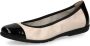 Caprice Ballerina's Loafer slipper feestdagsschoen met lakdetails - Thumbnail 2