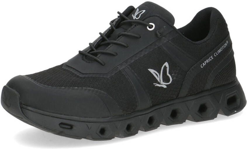 Caprice Plateausneakers vrijetijdsschoen halfschoen comfortschoen met logo-vlinder