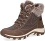 Caprice Winterlaarzen sleehak veterschoenen outdoorschoen in comfortabele breedte - Thumbnail 2