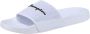 Champion Witte Slippers met Logo Letters White Heren - Thumbnail 2