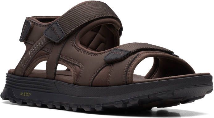 Clarks Heren Zomer Platte Sandalen Brown Heren - Foto 2