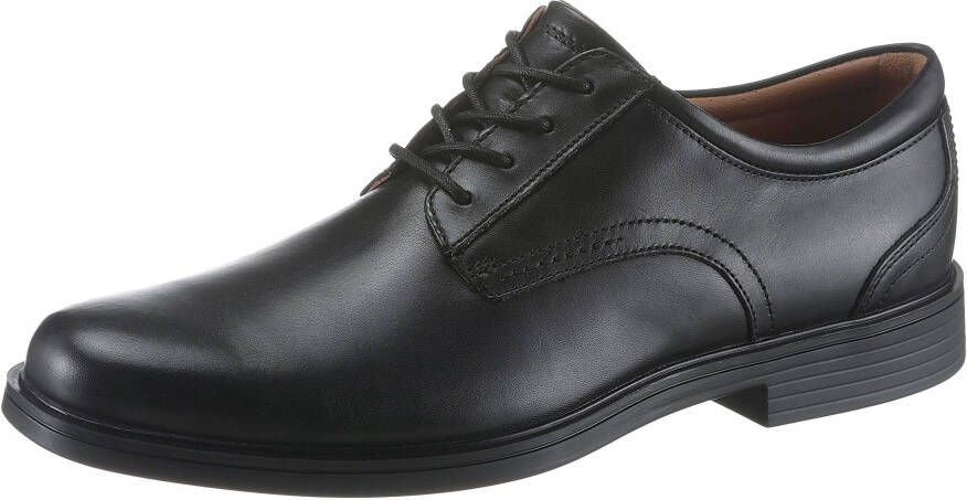 Clarks Veterschoenen Aldric Lace met zachte leren binnenzool vrijetijdsschoen halfhoge schoen veterschoen