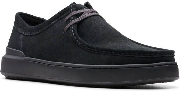 Clarks Veterschoenen Courtlite Seam Uitneembaar voetbed vrijetijdsschoen halfschoen veterschoen