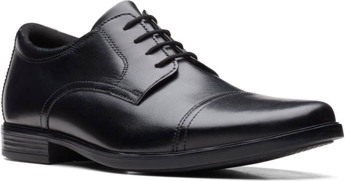 Clarks Veterschoenen Howard Cap in elegante uitstraling vrijetijdsschoen halfschoen veterschoen