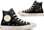 Converse Chuck Taylor All Star Hoge sneakers Dames Zwart - Thumbnail 2