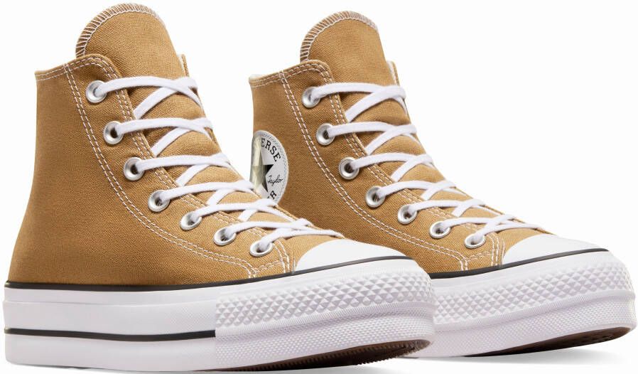 Converse Chuck Taylor All Star Lift Platform Hoge sneakers Dames Bruin - Foto 3