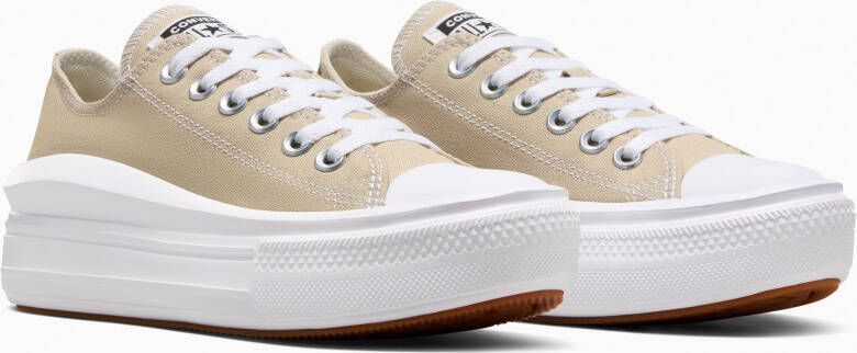 Converse Chuck Taylor All Star Move Low Lage sneakers Dames Beige