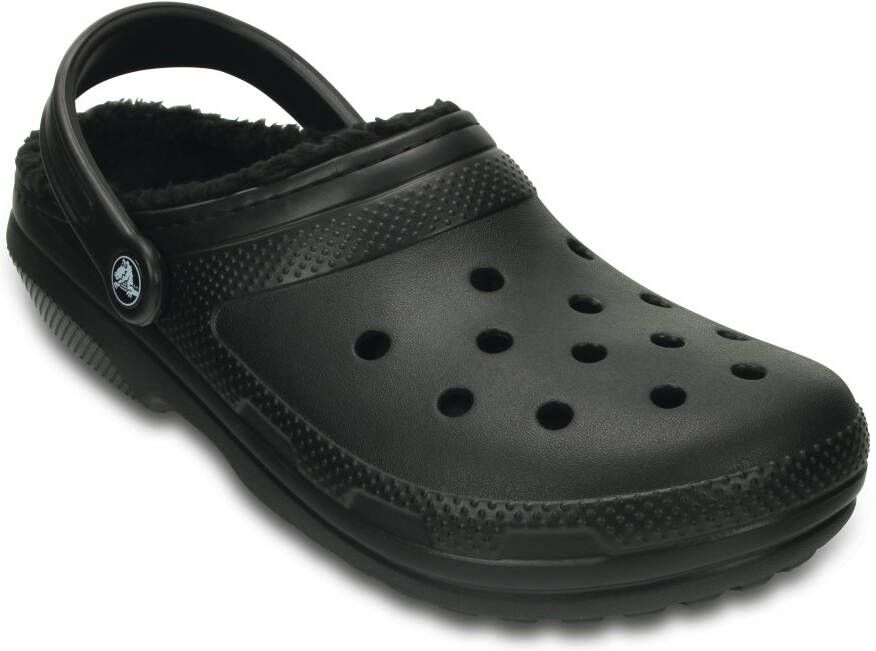 Crocs Pantoffels Classic Lined Clog tuin schoen slippers klomp met knuffelig nepleer - Foto 6