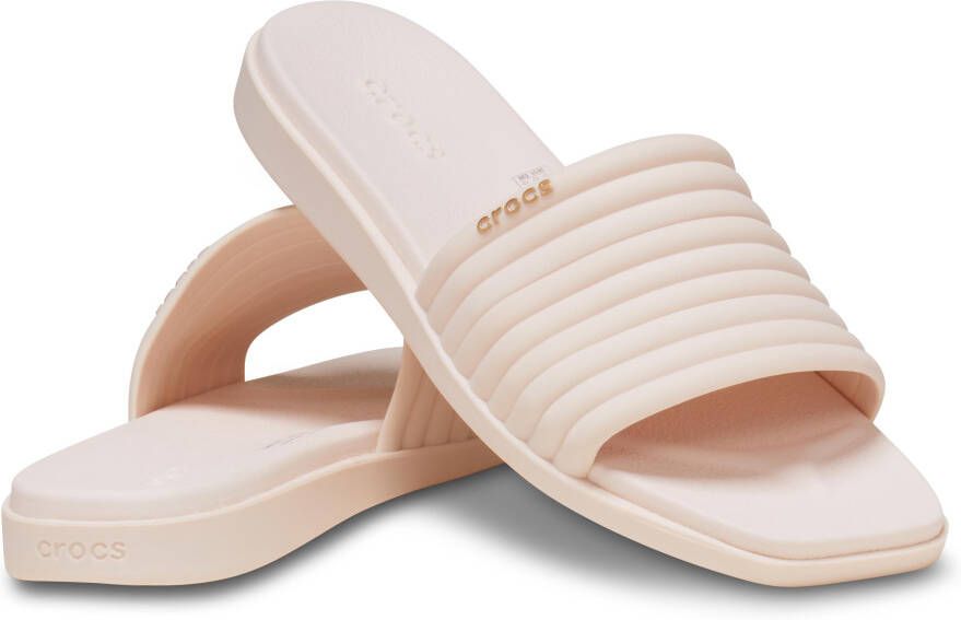 Crocs Slippers Miami Slide Sandaal badslippers slippers met kleine sleehak