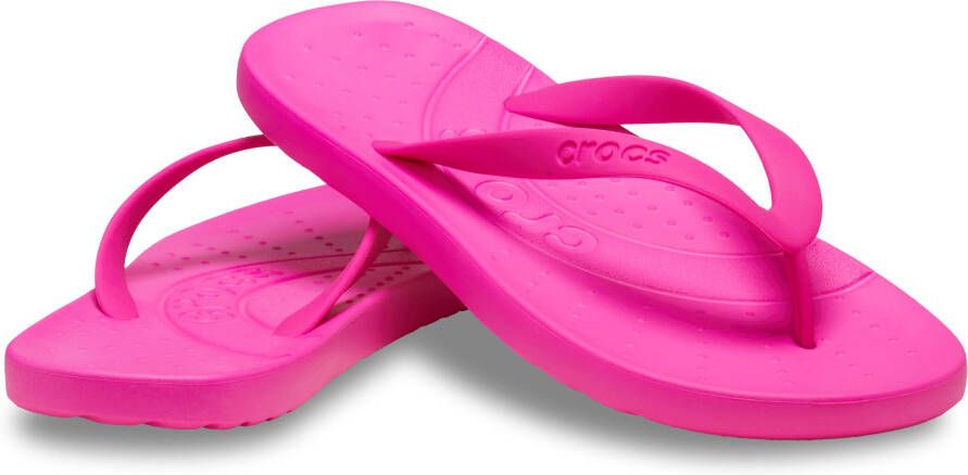 Crocs Teenslippers Flip badslipper sandaal zomerschoen met zachte teenband