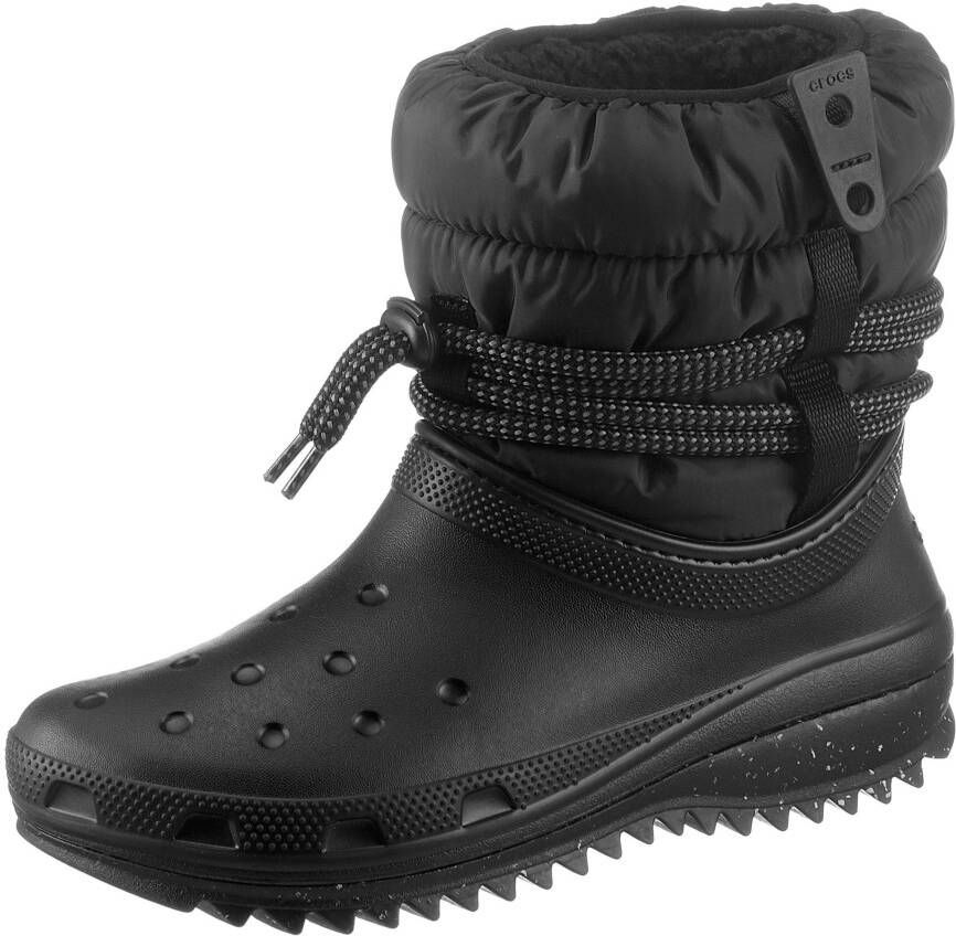 Crocs Classic Neo Puff Luxe Boot 207312-001 Vrouwen Zwart Sneeuw laarzen - Foto 2