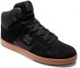 DC Shoes DC Cure High Top Sneakers Heren Black Gum - Thumbnail 2