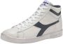 Diadora Game High Waxed Hoge sneakers Leren Sneaker Wit - Thumbnail 6