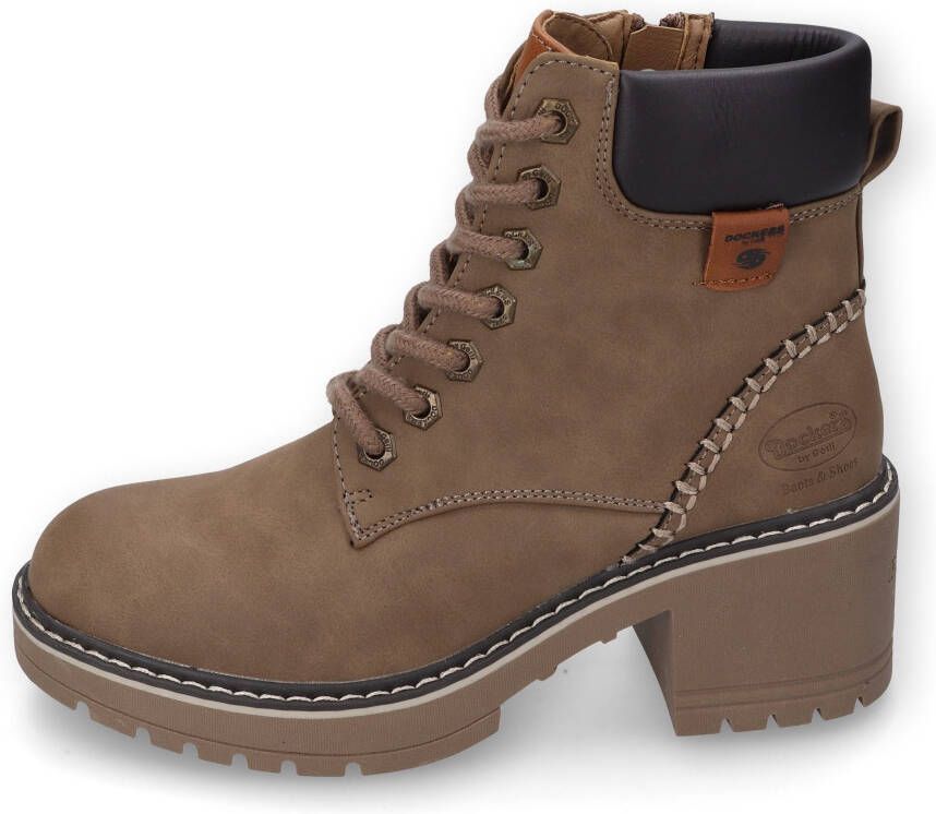 Dockers by Gerli Veterlaarsjes Winterlaarzen hiking boots veterschoenen met warmfutter