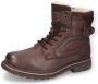 Dockers by Gerli Boots Heren Winter Schoenen Laarzen Boots Gevoerd Leer Bruin 51GL102 - Thumbnail 2