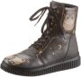 DOGO Hoge veterschoenen Future Boots Owl Family met leuk uilmotief - Thumbnail 7