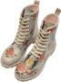 DOGO Hoge veterschoenen Tweety With Roses met leuke print - Thumbnail 1